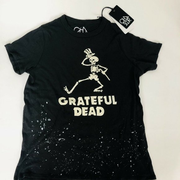 Grateful Dead Chaser Womens Black Dancing Skeleton - Picture 10 of 11